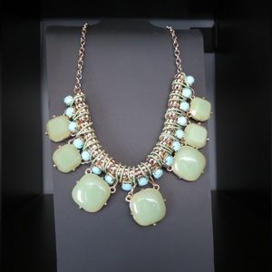 Gold and Stone Necklace